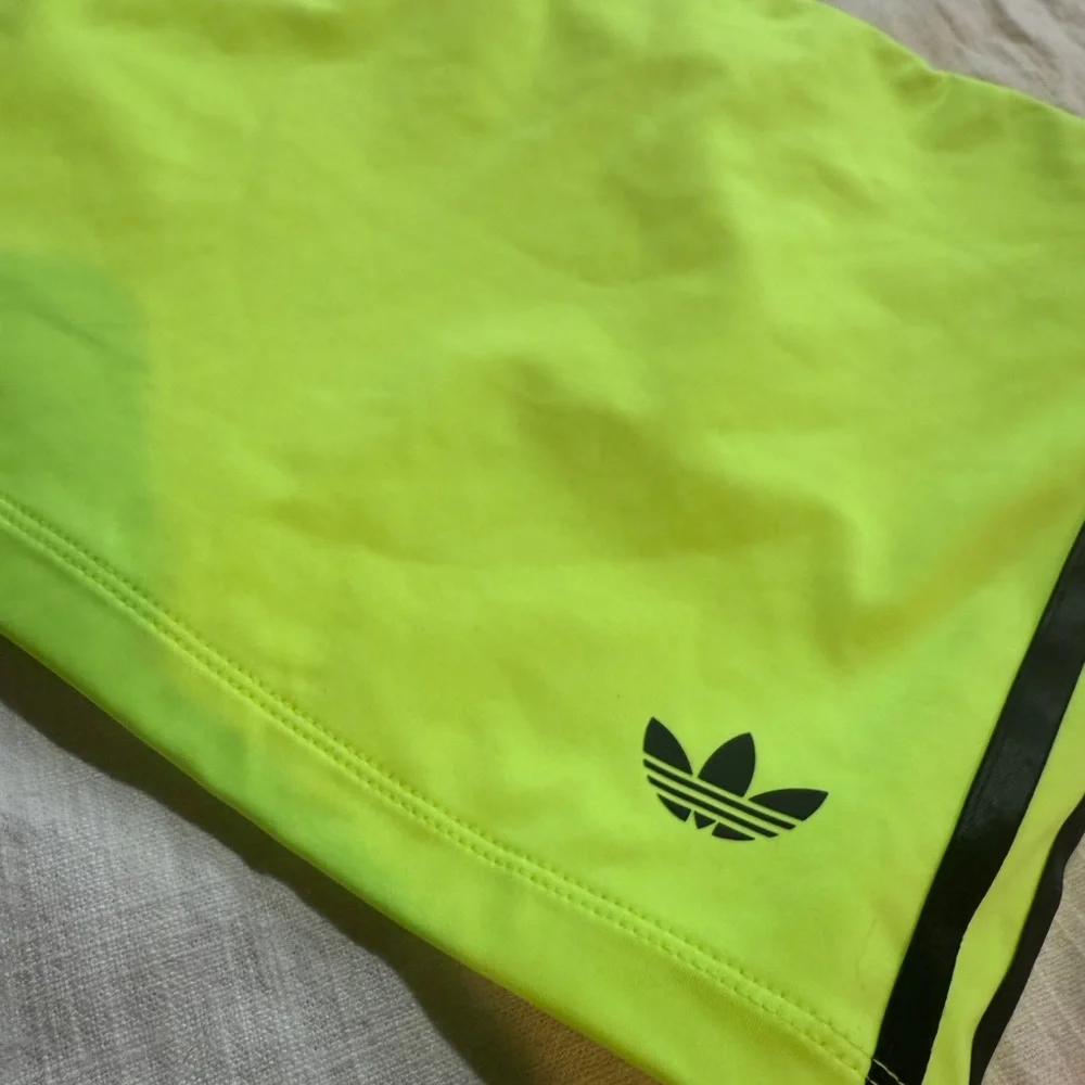 Adidas Bright Green Strapless Top - Picture 5 of 6